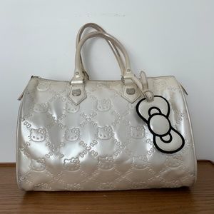 Loungefly HELLO KITTY Speedy Satchel Handbag Pearl